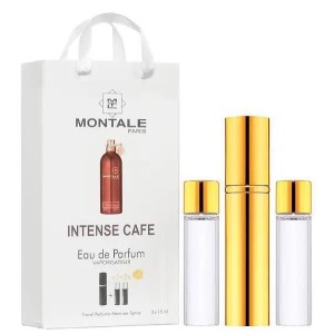 Жіночий міні парфум Montale Intense Cafe, 3х15 мл